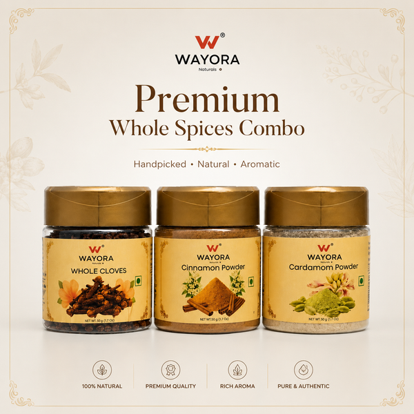 Whole spices pack of 3
