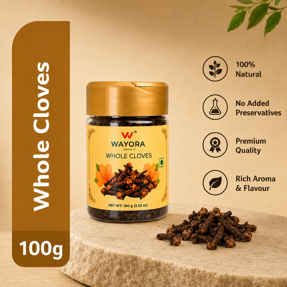 Whole Cloves - 50 gms