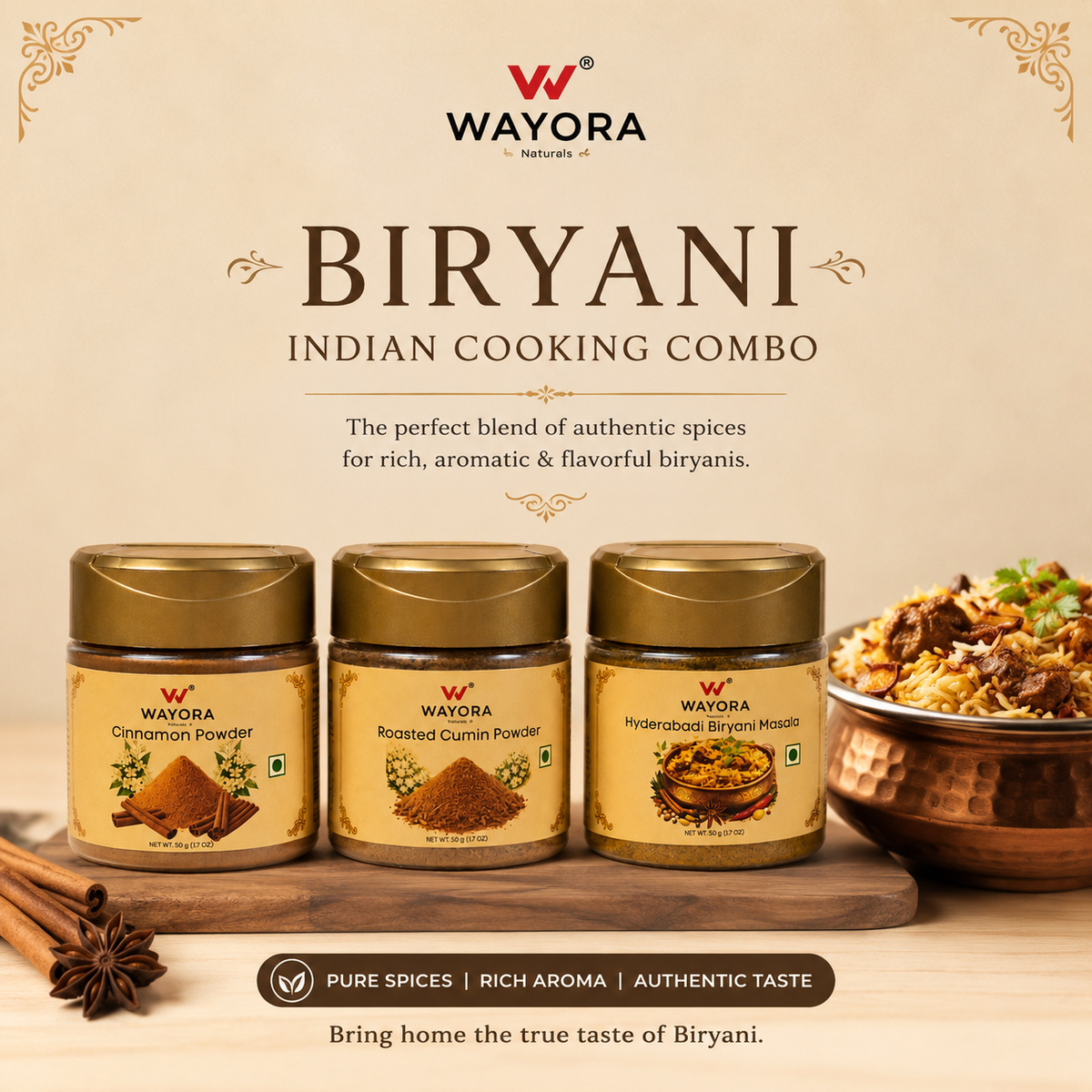 Biryani  Indian Cooking Combo