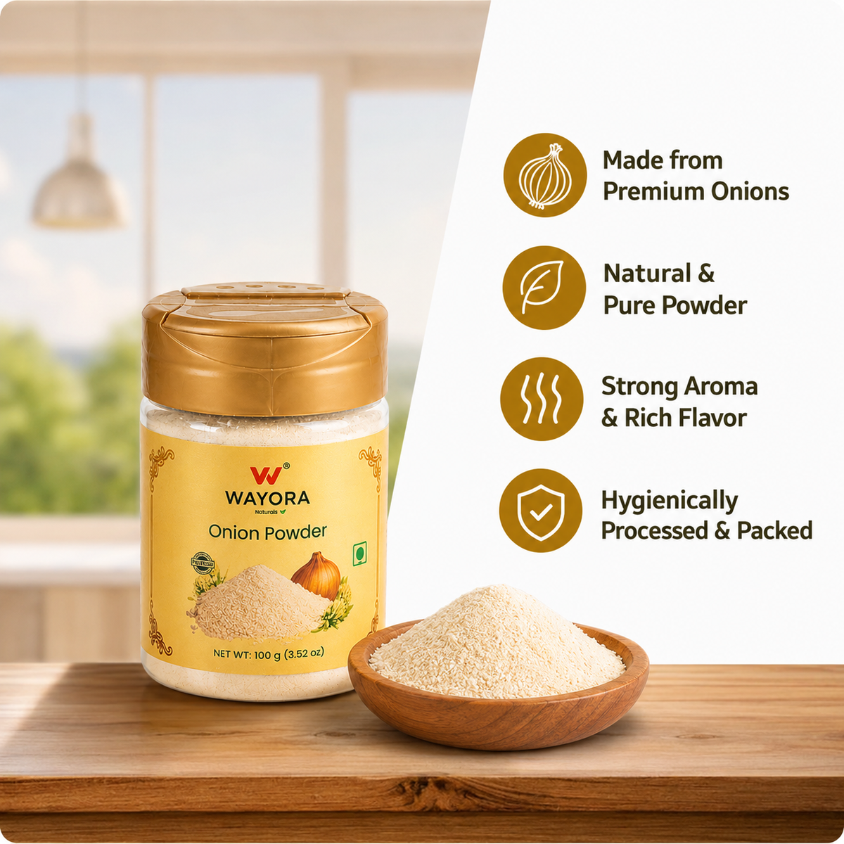Onion Powder - 100gms