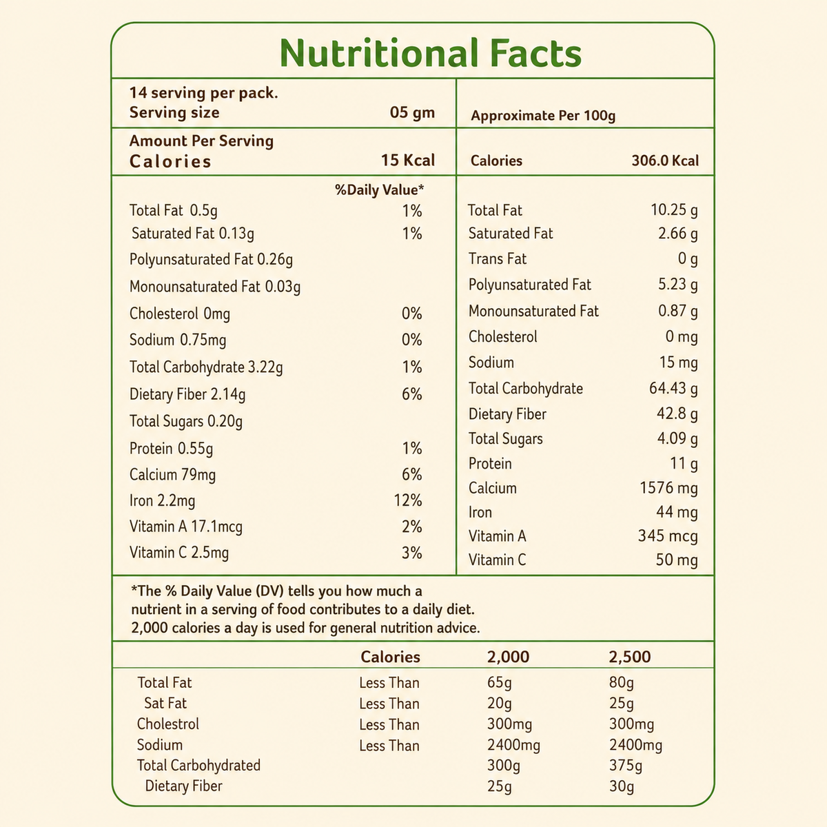 Oregano Mix - 70gms