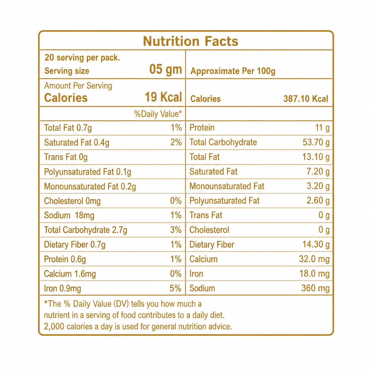 Hyderabadi Biryani Masala - 100gms