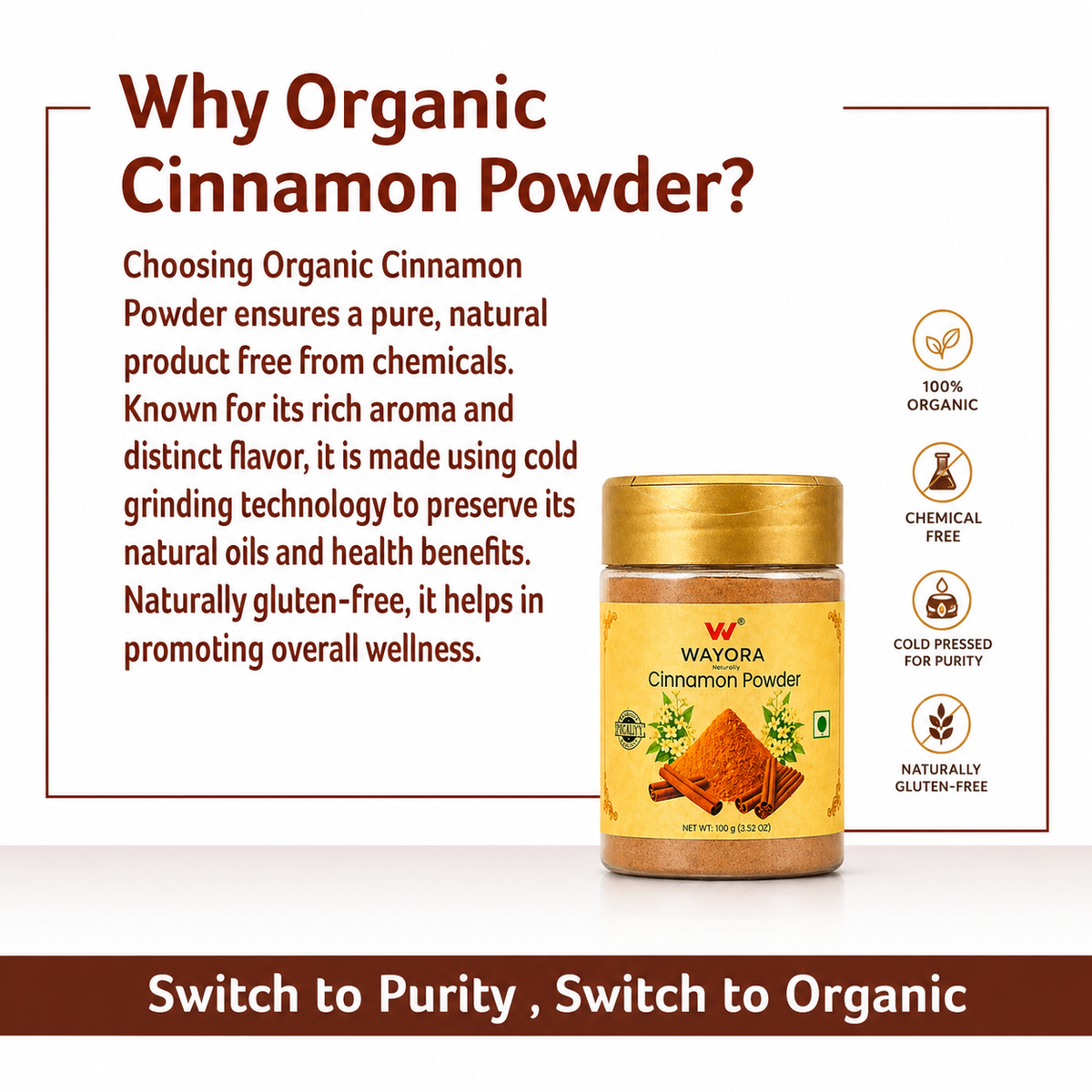 Cinnamon Powder - 100gms